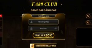 cổng game fa88 uy tín